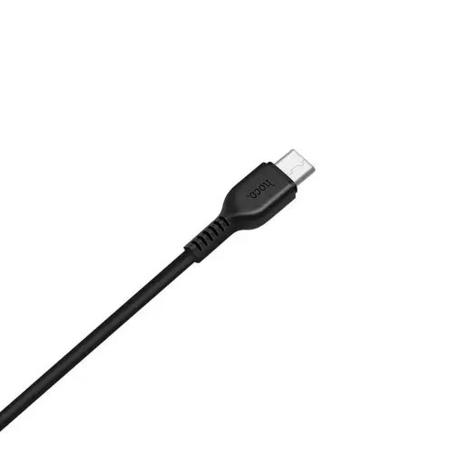 Hoco X13 datu pārraides un uzlādes vads | USB-A uz USB-C | 1m | melns