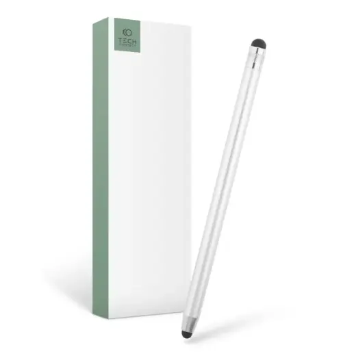 Tech-Protect Touch Stylus - sudraba krāsā
