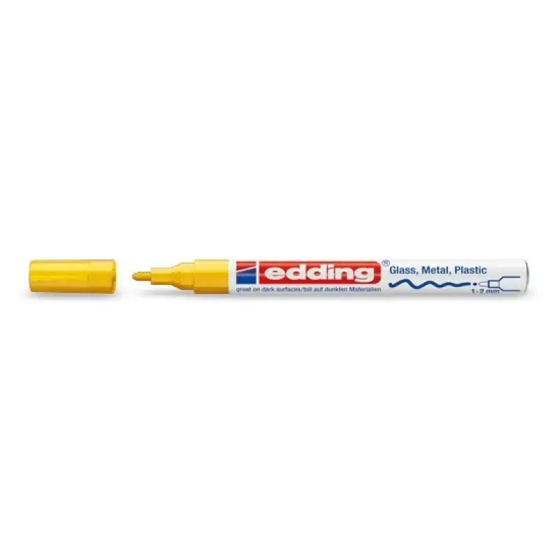 Edding 751 Paint Marker Yellow Gelb (4-751005) (4751005)