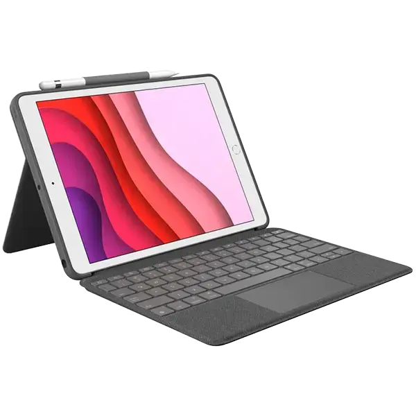 LOGITECH Combo Touch for iPad (7th, 8th, and 9th gen) - GRAPHITE - UK