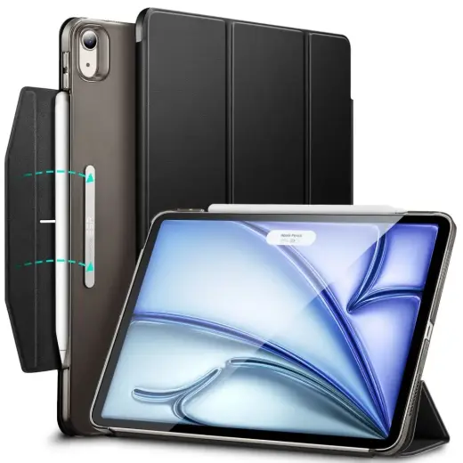 ESR Ascend Trifold case for iPad Air 10.9'' 4|5 2020-2022 | 11.6'' 2024 - black