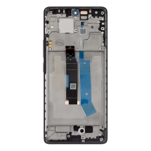 LCD Display + Touch Unit + Front Cover for Xiaomi Redmi Note 14 Pro 4G Black (Service Pack)