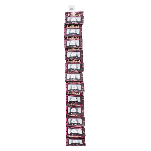 Set, Katie Price, Clip Strip, False Eyelashes, 12 pcs