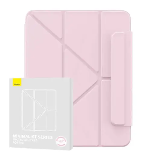 Magnetic Case Baseus Minimalist for Pad 10 10.9″ (baby pink)