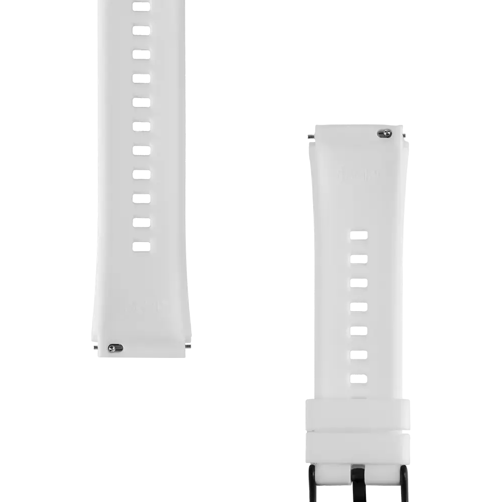 Tactical universāla viedpulksteņa siksniņa priekš (18 mm) | silikons | balta