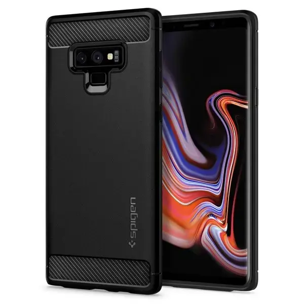 Samsung Galaxy Note 9 Rugged Armor Case - Black