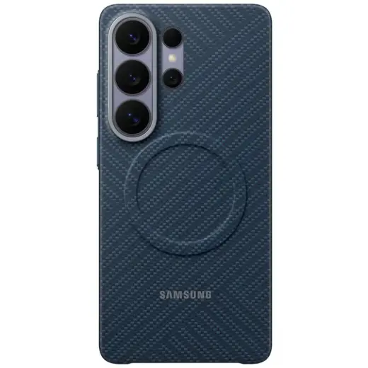 Samsung Carbon Magnet telefono dėklas Samsung Galaxy S26 Ultra (S948) mėlynas
