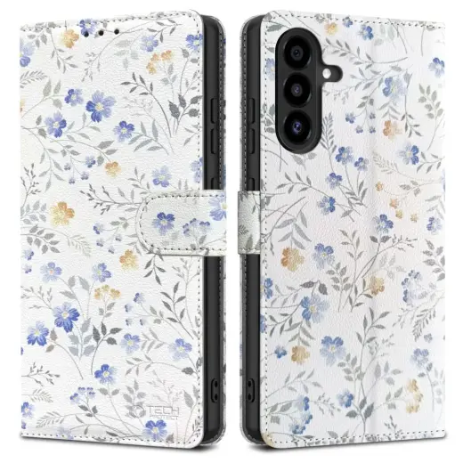 TECH-PROTECT WALLET GALAXY A26 5G | A17 4G | 5G SPRING FLOWERS