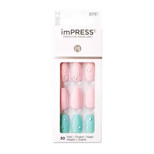Kiss My Face ImPRESS Dew Drop Nails 30pcs