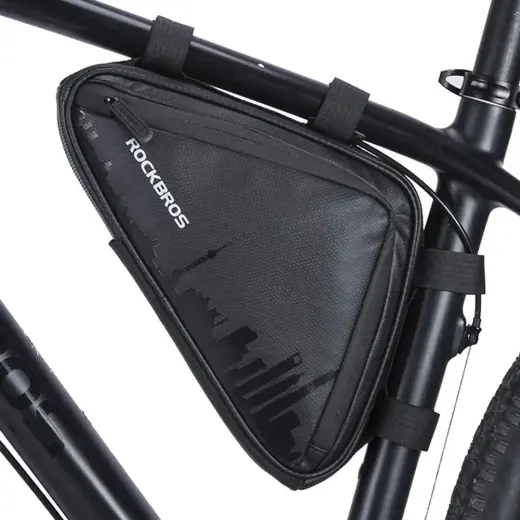 Rockbros B39-2 waterproof frame bicycle bag - black