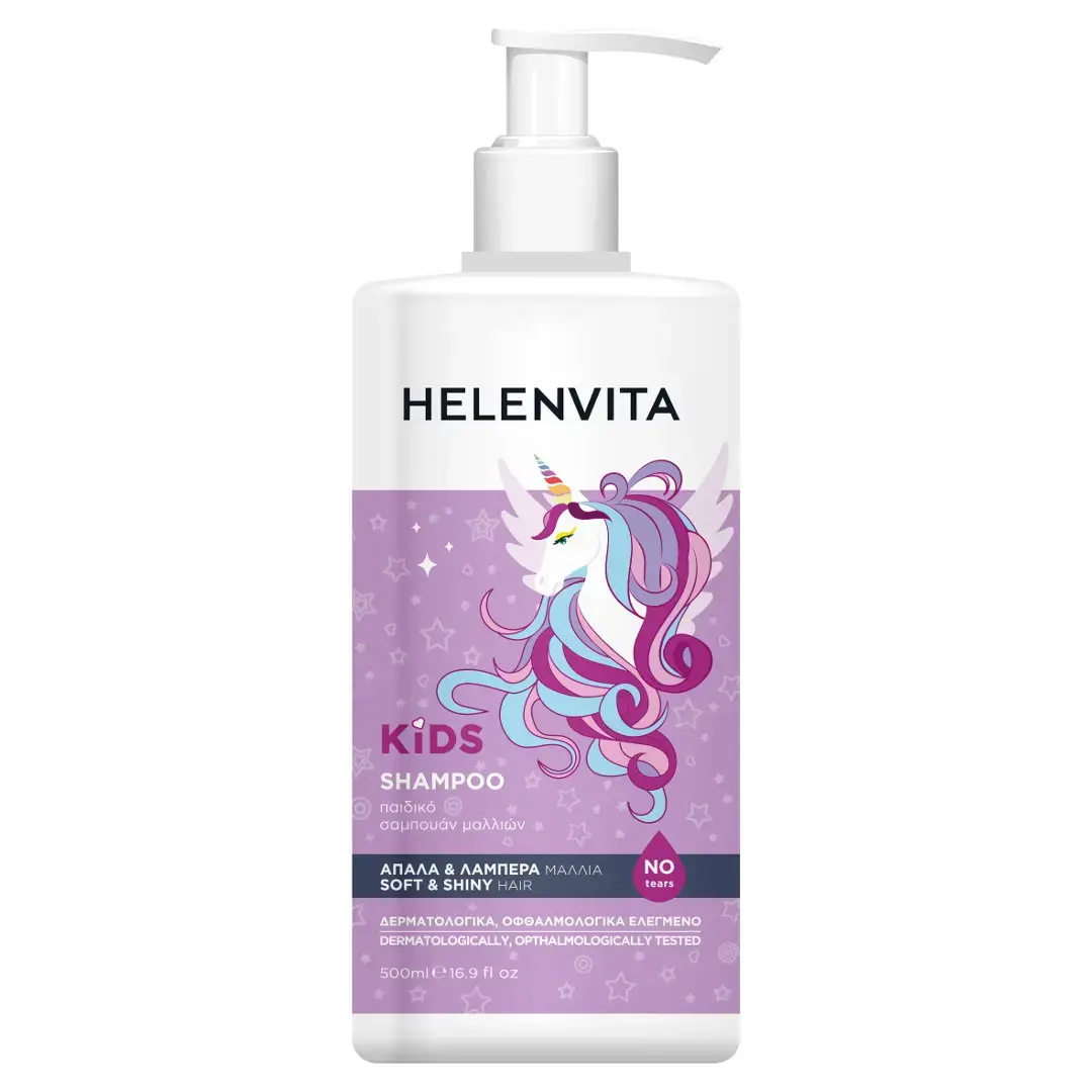 Helenvita, Kids Unicorn, Hair Shampoo, For Shine & Softness, 500 ml
