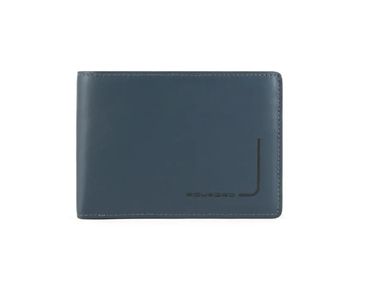 Piquadro, Collezione , Leather Wallet, Key holder, PU257PQJR, Blue, For Men
