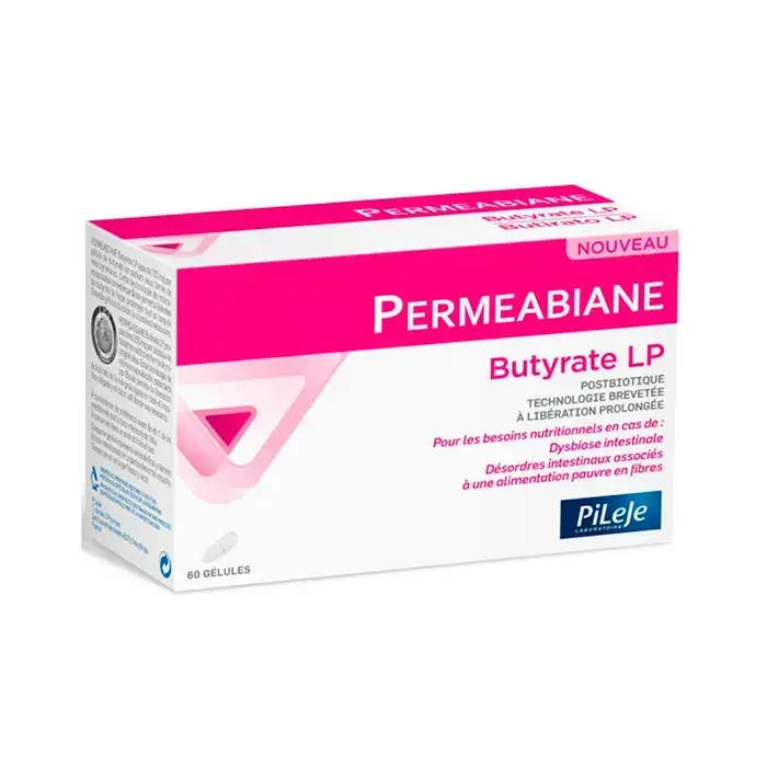 PILEJE Permeabiane Butyrate LP 60 Capsules