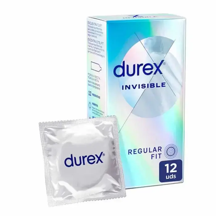 DUREX Invisible Regular Fit Condoms 12