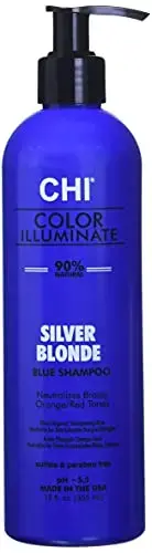 Color Illuminate Shampoo - Silver Blonde by CHI for Unisex - 12 Oz Sha