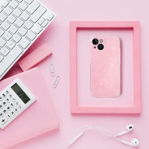 Blink 2 mm telefono dėklas iPhone 16e rožinis