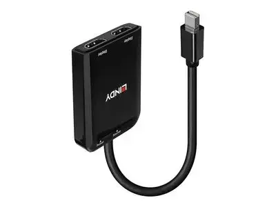 Lindy - video|audio splitter - MST hub, Mini DisplayPort - 2 ports