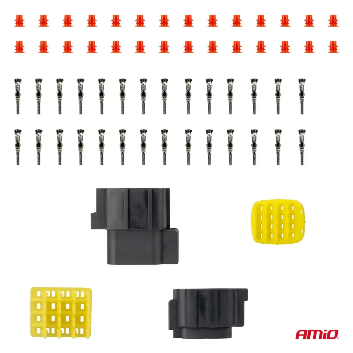 Connector plug and socket set 16 PIN 2.2mm AMIO-04353