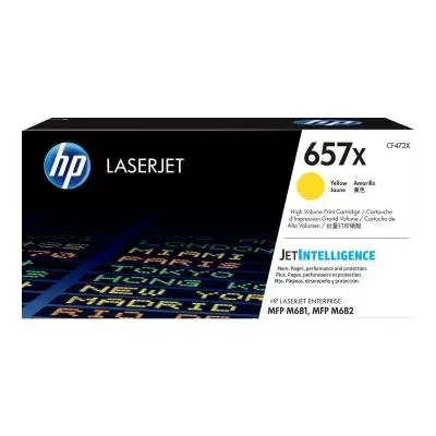 HP Cartridge No 657X HP657X HP 657X Yellow Gelb (CF472X)