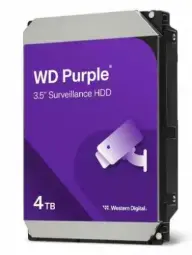 Cietais disks WD Purple 4TB 3.5" SATA III WD44PURZ