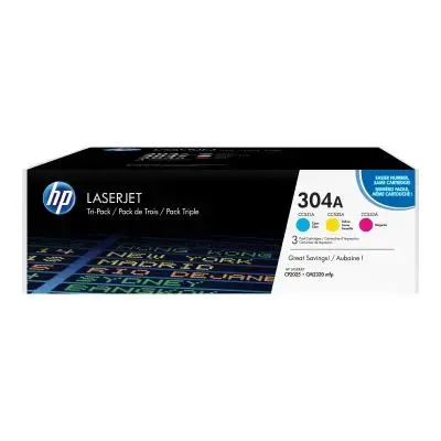 HP Cartridge No 304A HP304A HP 304A Multipack (CF372AM)