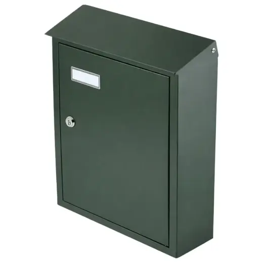 Mailbox 290x385x100mm green