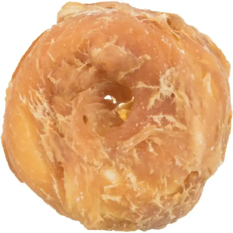 Gardums suņiem - Trixie Denta Fun Chicken Chewing Ring, bulk, ø 5 cm, 27g./iepak. 150 gab