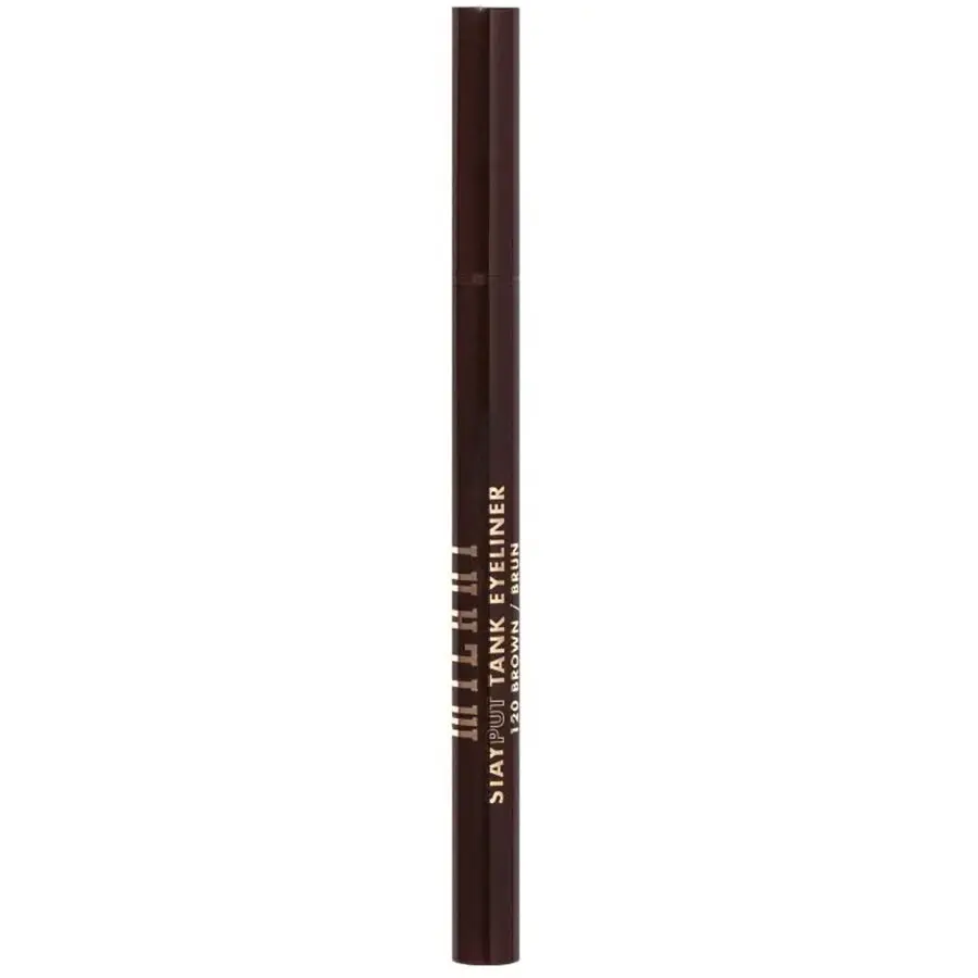 Milani, Stay Put Tank, Waterproof, Liquid Eyeliner, 120, Brown, 0.55 ml