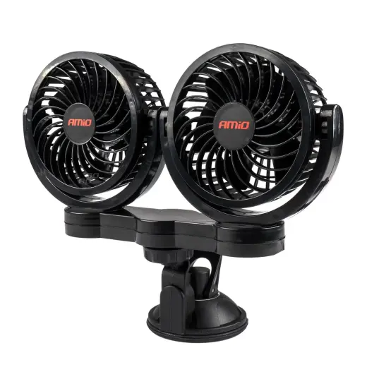 Car fan with suction 2x4" 12V