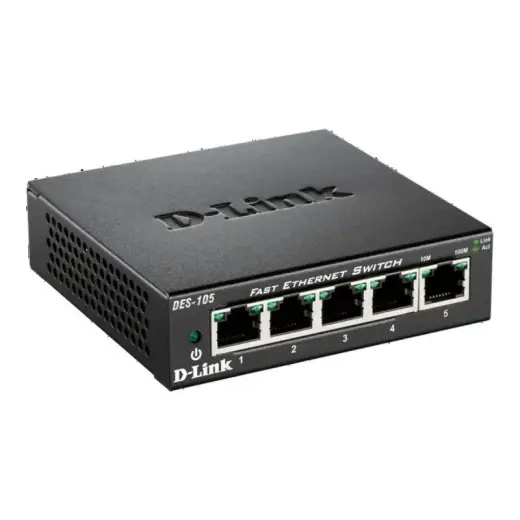 D-LINK DLINK Switch DES-105 DES105 (DES-105 E) (DES105 E)