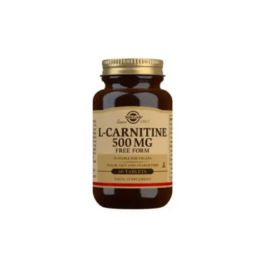Solgar L-Carnitine 500 mg Tablets - Pack of 60