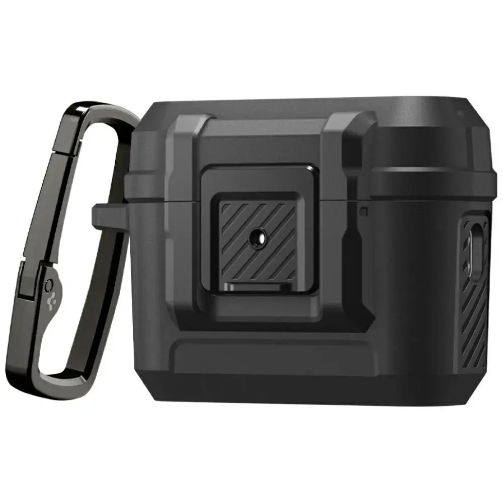 Etui Spigen Lock Fit do AirPods Pro 3     czarny