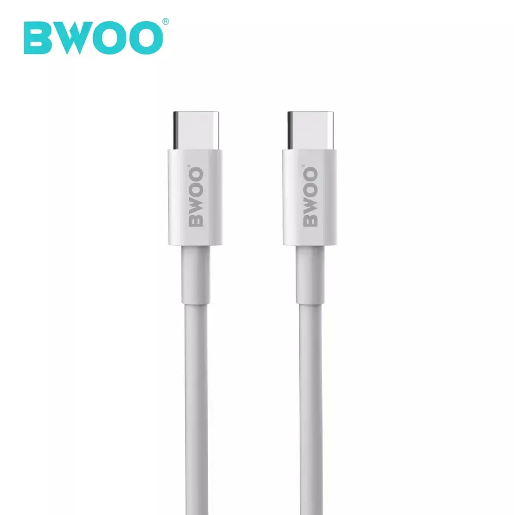 BWOO cable X192 USB-C - USB-C PD 1,0m 65W white
