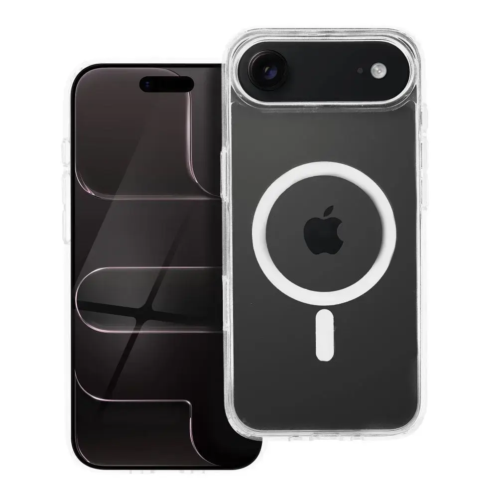 Forcell F-Protect Clear Hybrid Premium maciņš ar MagSafe atbalstu telefonam iPhone 17 Air caurspīdīgs