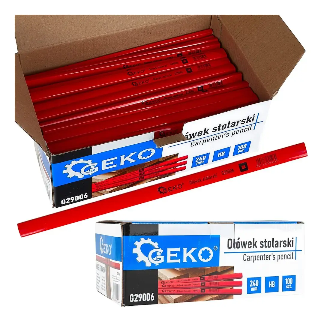 Galdnieka zīmulis 240mm HB, 100 gab. – displeja kaste