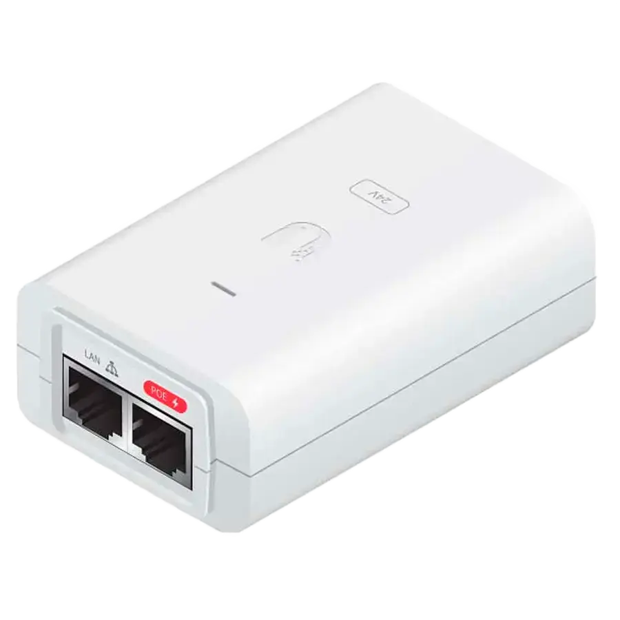 24v, .5A POE, white, EU