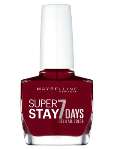 Maybelline, Forever Strong Super Stay 7 Days, Top Coat, Nail Polish, Nr. 265, Divine Wine, 10 ml