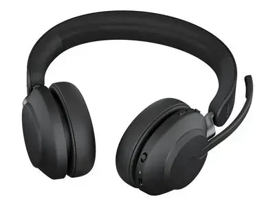Jabra Evolve2 65 UC Stereo - headset - with charging stand