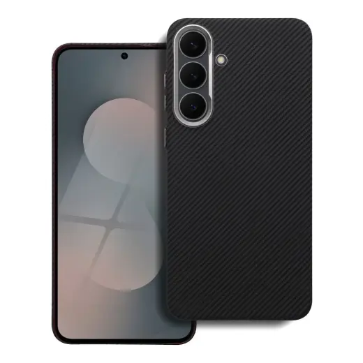 KEVLAR telefono dėklas su MagSafe palaikymu Samsung Galaxy A37 (A376) juodas