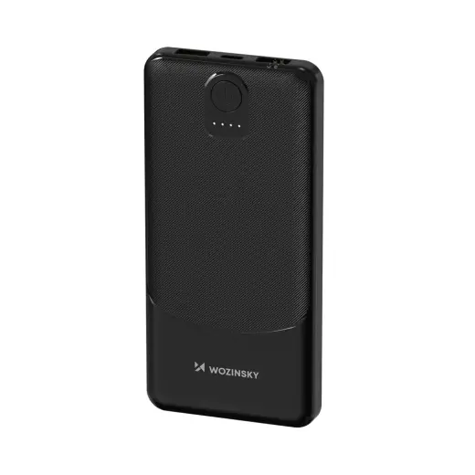 Wozinsky Wpower WPBBK-2 išorinė baterija (powerbank) | 10 000 mAh | juodas