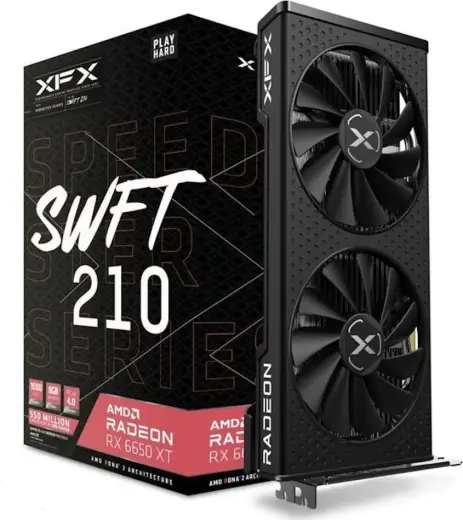 XFX RX-665X8DFDY graphics card AMD Radeon RX 6650 XT 8 GB GDDR6
