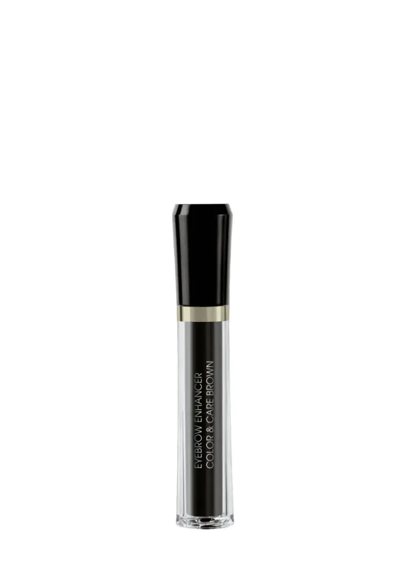 M2 Beaute, Eyebrow Enhancer Color & Care, Vegan, Growth, Eyebrow Gel, Brown, 6 ml