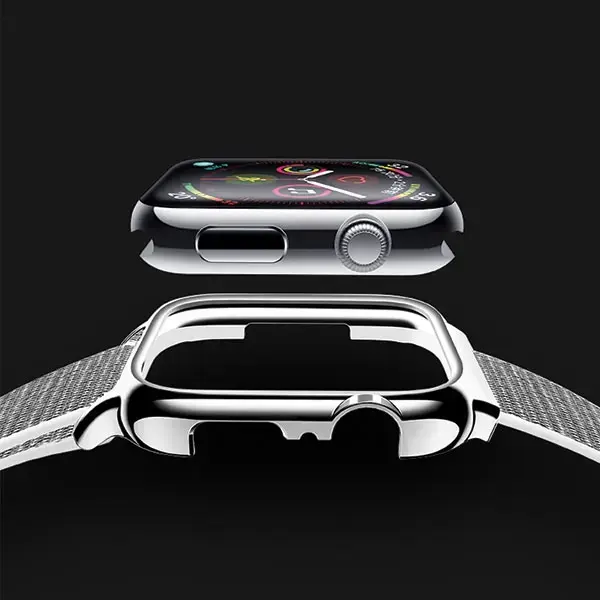 USAMS viedpulksteņa siksniņa priekš Apple Watch 4/5/6/7/SE (40/41 mm) | neilons | pelēka