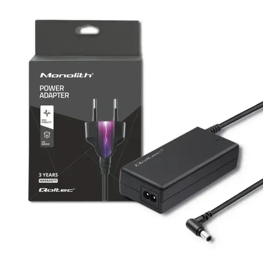 Qoltec Power adapter for monitor 50W | 12V | 4.16A | 5.5*2.5 |+power cable