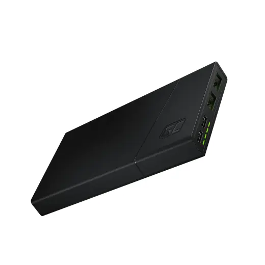 Ārējais akumulators Green Cell GC PowerPlay10S 10000mAh ar ātru uzlādi 2x USB Ultra Charge un 2x USB-C PD 18W