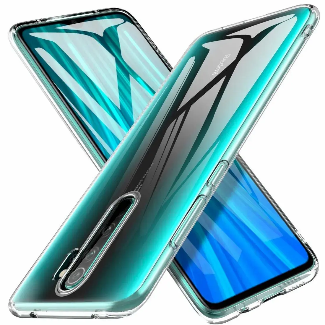 Fusion Ultra Back Case 2 mm Protect Silicone Case For Xiaomi Redmi 9 Transparent