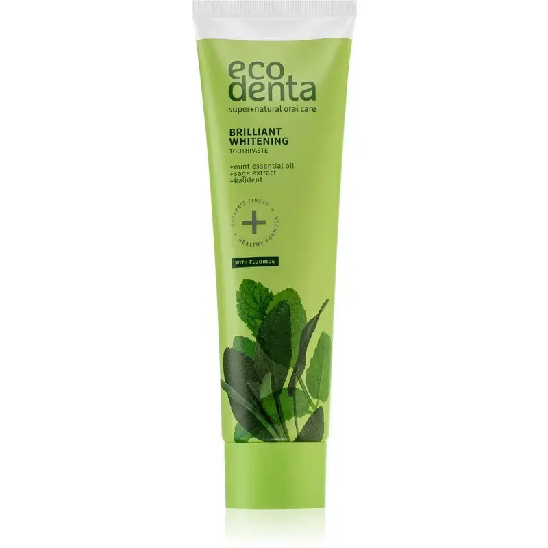 ECODENTA Brilliant Whitening Toothpaste - Size 100 Ml | Healf