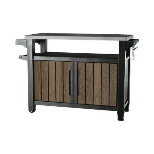 Grilio stalas Deco Unity XL 207L riešutmedžio spalvos