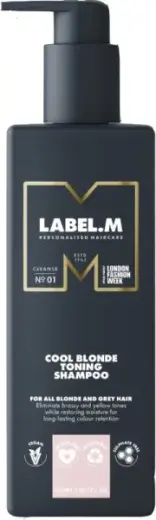 Label.m Cool Blonde Shampoo for Blonde Hair 300 Ml