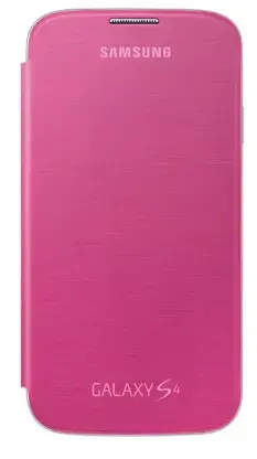 Samsung EF-FI950BBEGWW Flip Original чехол-книжка для телефона Samsung Galaxy S4 (I9500) розовый